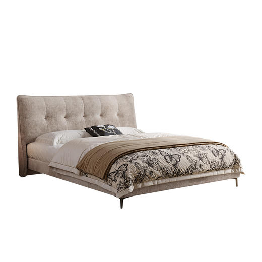 【美居】VIP畅享 细绒雪尼尔 布艺床 BSTJC3867 商品图3