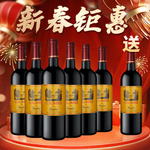 【年货节】哥仑布古堡 骑士 750ML*6 整箱装 商品图0