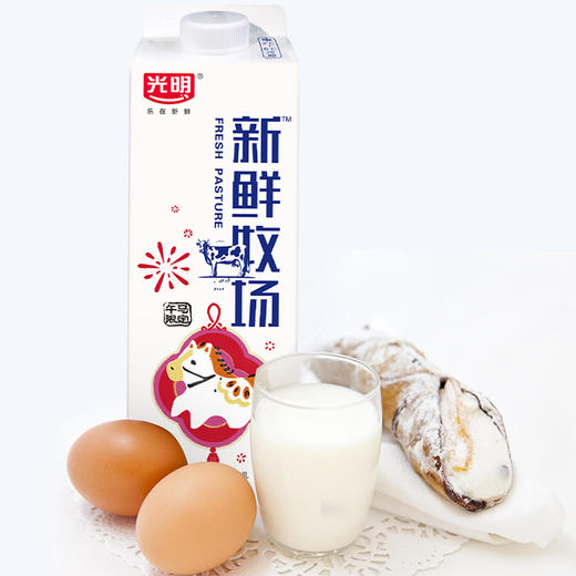 950ml光明新鲜牧场高品质牛乳 商品图2
