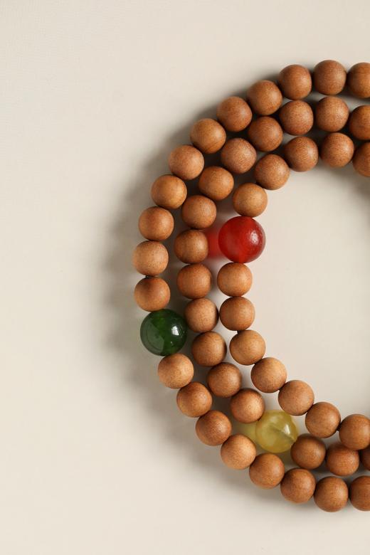 老山檀香多宝能量[香珊】五行串6mm85颗 商品图3