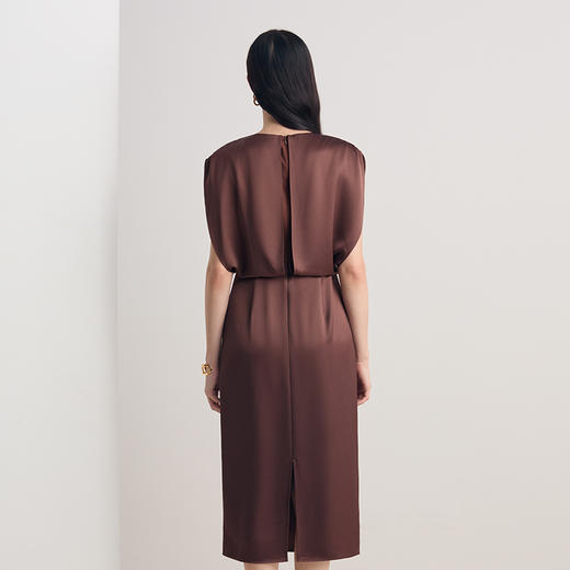 EITIE爱特爱法式气质收腰大气端庄礼服连衣裙2026夏季新款8677302 商品图10