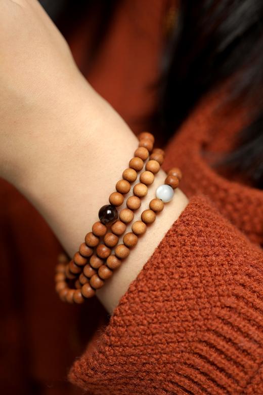 老山檀香多宝能量[香珊】五行串6mm85颗 商品图8