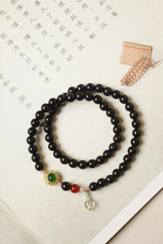 紫檀原创[丽彰】6mm 53颗手串 商品图0