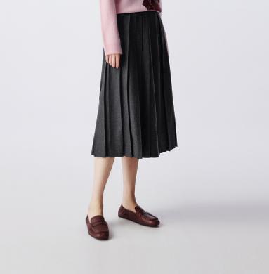 朗姿 灰色半身裙LAJH03WSK138 商品图1