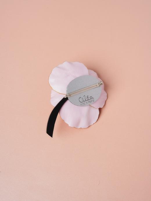 北京仓｜Cilea Bijoux-POESIE-虞美人 玫瑰色哑光 胸针［法国设计师］ 商品图2