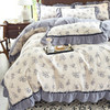 【多样屋专柜】悠梦家居美式轻奢复古风四件套美克紫/美克蓝/美克咖 3款可选200*230cm 商品缩略图3