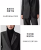朗姿 通勤羊毛西装气质灰西服外套LAJH00WJK170 商品缩略图6
