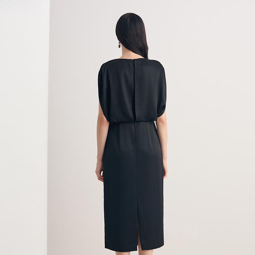 EITIE爱特爱法式气质收腰大气端庄礼服连衣裙2026夏季新款8677302 商品图5