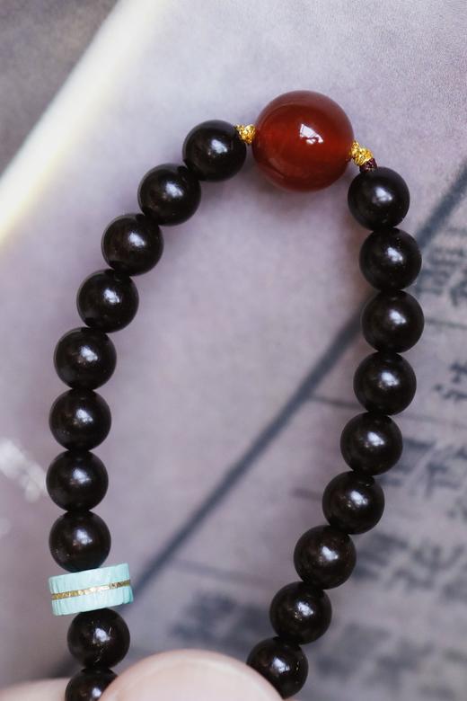 紫檀原创[展艺】6mm30颗手机挂件 商品图5