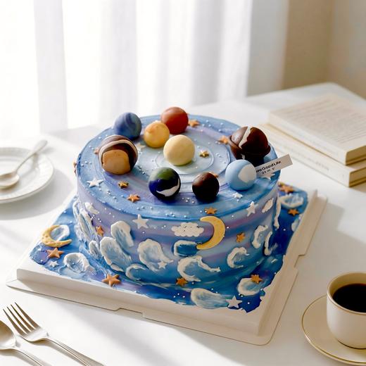 太阳系星球蛋糕 商品图0