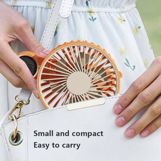 美国 F13折叠手持风扇 三速调节夏季冷却风扇 带数字显示 商品图5