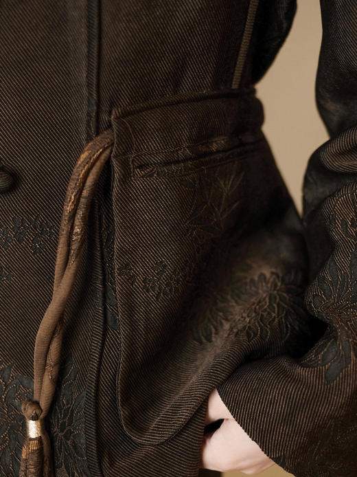 盛唐婧 | 风吟罗縠轻奢时尚香云纱设计感西装 商品图4