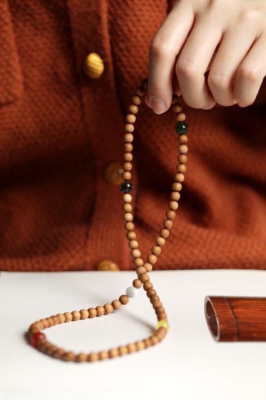 老山檀香多宝能量[香珊】五行串6mm85颗 商品图5