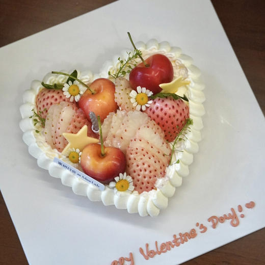 Q001 白色恋人草莓挞 商品图2