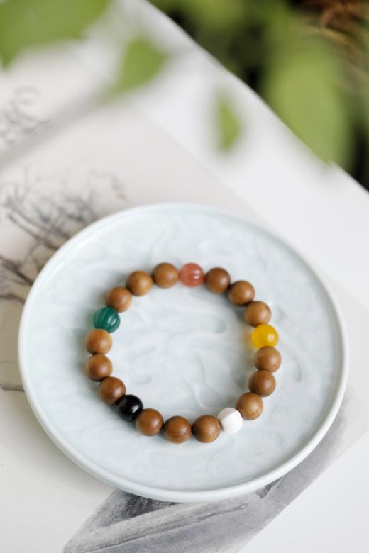 老山檀香五行珠[天圆】]10mm15颗 商品图2