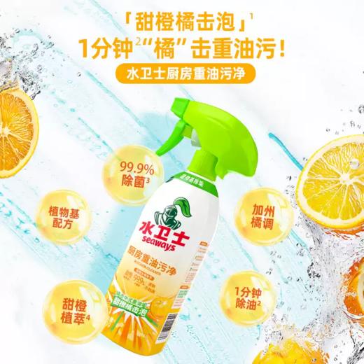 水卫士厨房重油污净480g 商品图0