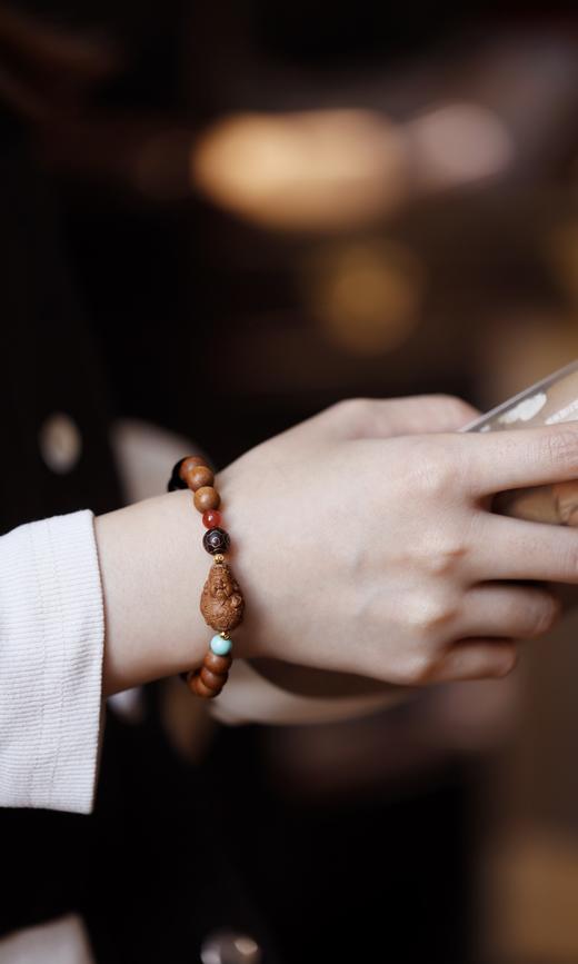 紫檀-老山檀香原创[逢喜】8-10mm单圈 商品图8