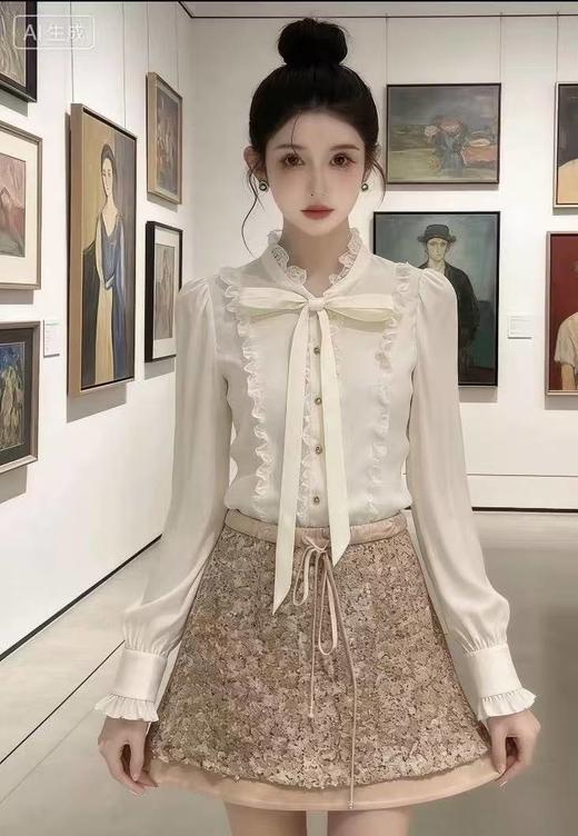 玛克门店发货：金感衬衫货号：MF80TP015A10 商品图0