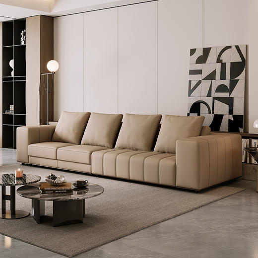 【美居】B4尊享 头层真皮沙发 BSTJS2315 商品图1