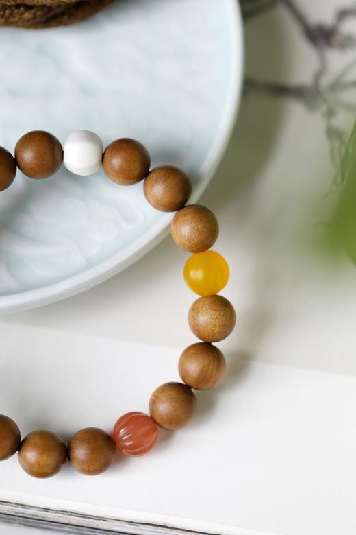 老山檀香五行珠[天圆】]10mm15颗 商品图5