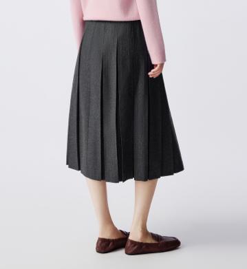 朗姿 灰色半身裙LAJH03WSK138 商品图2