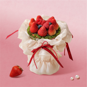 捧花告白 | 红丝绒布蕾