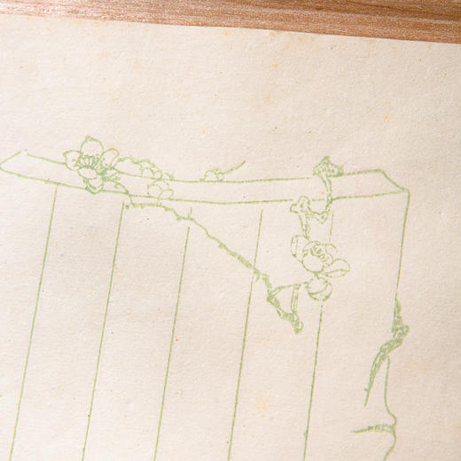 清末民国上海九华堂厚记制仿古名笺（原装一盒40张，共4种图案） 商品图5