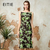 EITIE爱特爱法式气质印花垂坠显瘦吊带连衣裙春新款8107825 商品缩略图0