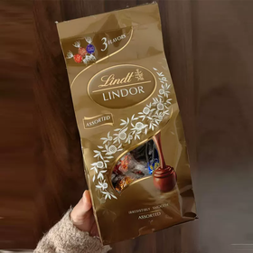 【自提】瑞士莲软心精选巧克力 金色569g