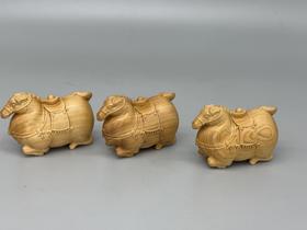 崖柏唐马摆件（单个随机）