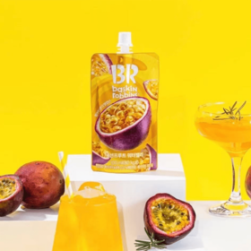 富林可 百香果味吸吸果冻100ml 패션프루트워터젤리100ml