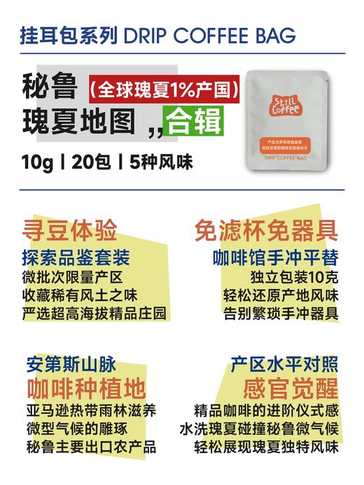 挂耳咖啡｜秘鲁瑰夏合辑｜获奖庄园 商品图4
