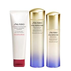 【美妆内购】资生堂悦薇智感紧颜亮肤水乳+滋润型洁面礼盒