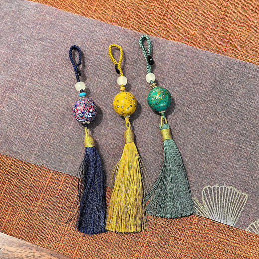 2.0大漆珠挂件（随机） 商品图0