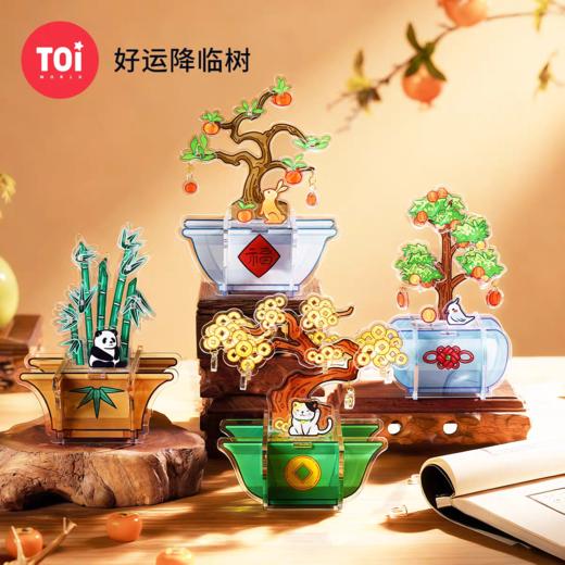 TOI好运降临树立体拼插拼图盲盒-4 商品图0