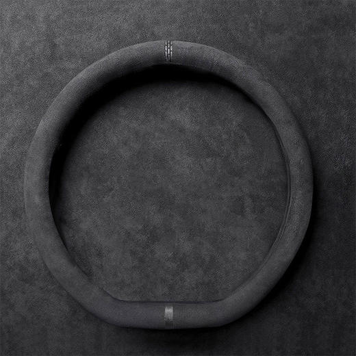 【天猫热卖3000+ 折后119元】德国权尚 车载超纤三代 方向盘套-38MM 把套保护四季通用真皮 手缝汽车翻毛皮超薄 商品图7