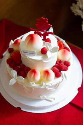 福寿双全（双层祝寿蛋糕）