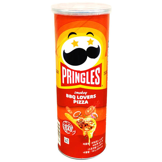 品客薯片烧烤披萨味102g프링글스 스모키 바비큐 피자맛 商品图0