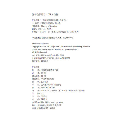 《疗愈之路》[美]阿迪亚香提 雅桐译 中国青年出版社 商品图3