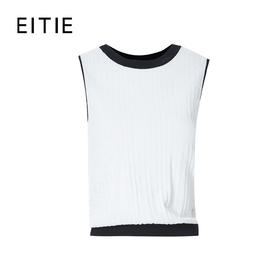 EITIE爱特爱时尚气质修身通勤显瘦针织上衣夏8101812