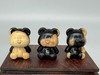 紫光檀小熊摆件（单个随机） 商品缩略图0