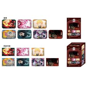 鬼灭之刃 锻刀村篇 场面写 方形徽章 吧唧 7包/盒 国谷