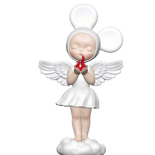 然女孩-你就是天使50cm-白色 商品图0