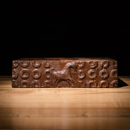 汉代“金钱马”古砖 商品图3