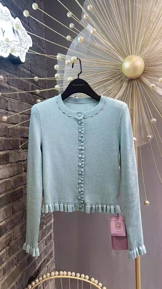 清新蓝毛衣货号：MF80JA020 商品图5