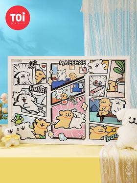 TOI线条小狗周边