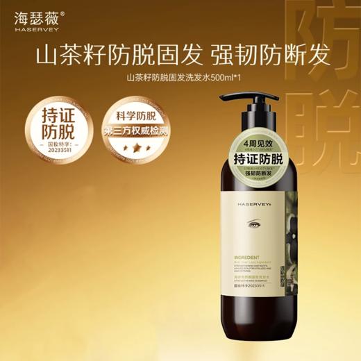 海瑟薇洗发水（防脱固发）500ml-山茶籽 商品图1