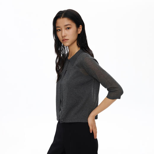 Oneup天丝亚麻吊带开衫套装 商品图4