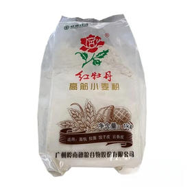 【内购快递】红牡丹高筋小麦粉1KG