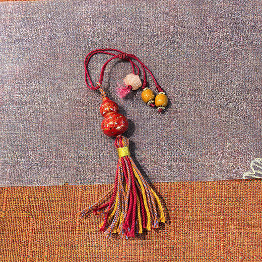 大漆葫芦手机链挂件 商品图0